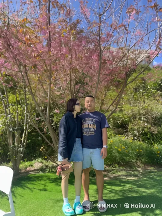 Couple's Energetic Kung Fu in Serene Garden Setting – AI Generated Video | Hailuo AI