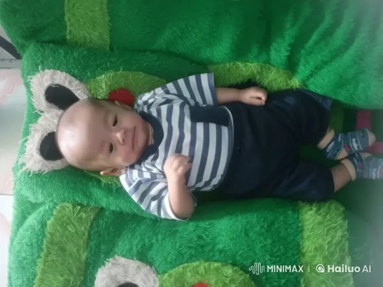 Animated Baby Performing Live2D Kungfu Moves – AI Generated Video | Hailuo AI