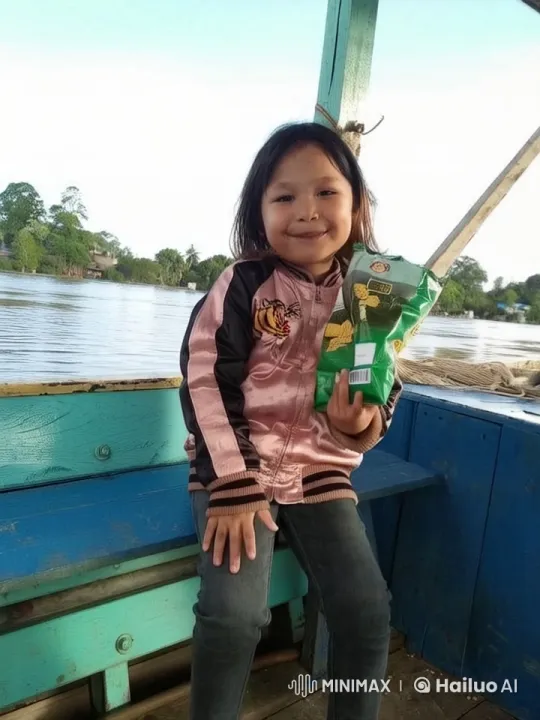 Child Practicing Kung Fu on a Rocking Boat – AI Generated Video | Hailuo AI