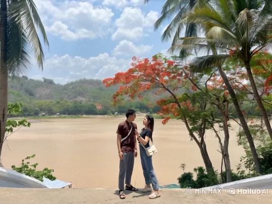 Couple Practicing Kung Fu by Serene River – AI Generated Video | Hailuo AI