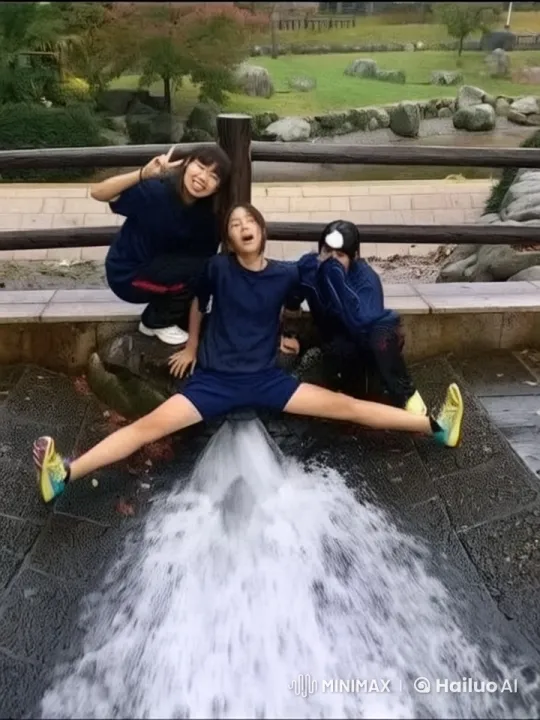 Animated Live2D Kungfu Performance in Scenic Outdoor Setting – AI Generated Video | Hailuo AI