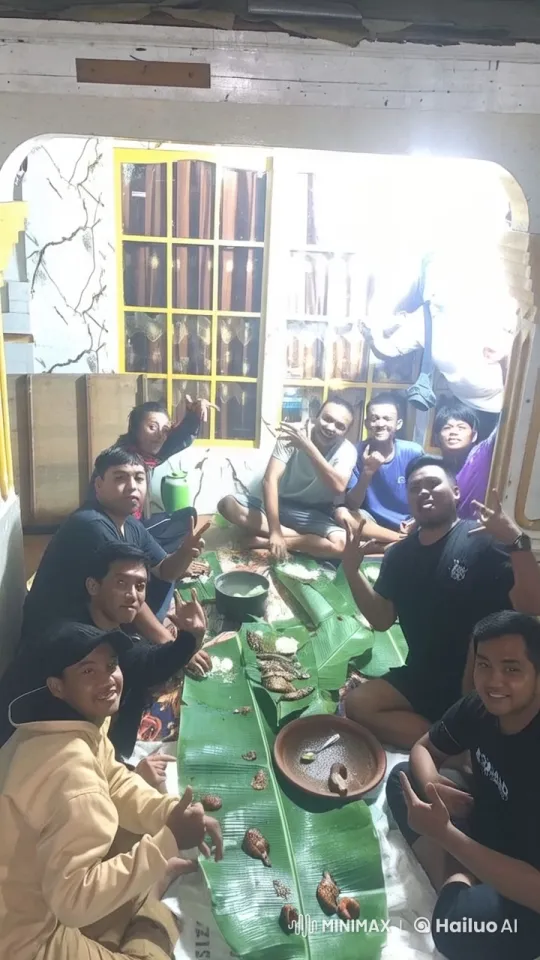 Filipino Feast with Kungfu Surprise in Animated Setting – AI Generated Video | Hailuo AI