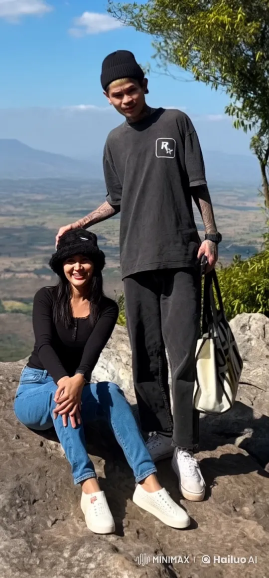 Kung Fu Performance on Mountainous Rock Outcrop – AI Generated Video | Hailuo AI