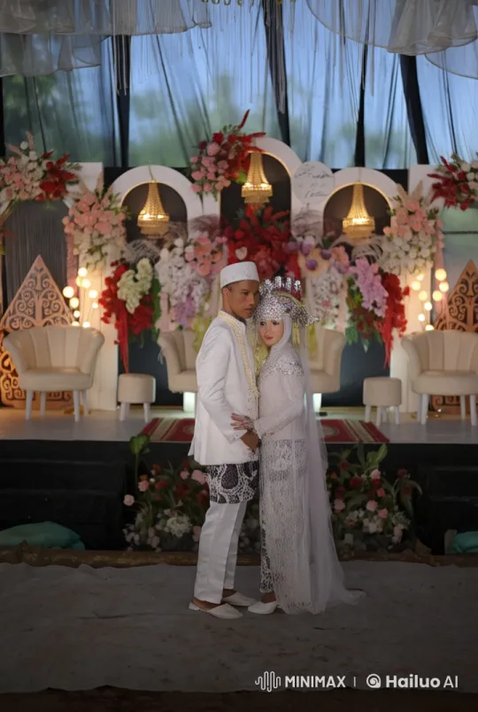 Traditional Wedding Meets Martial Arts in Live2D Animation – AI Generated Video | Hailuo AI