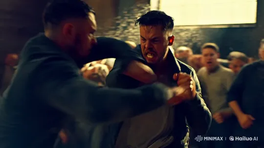 Intense Fight Scene Captured with Cinematic Mastery – AI Generated Video | Hailuo AI