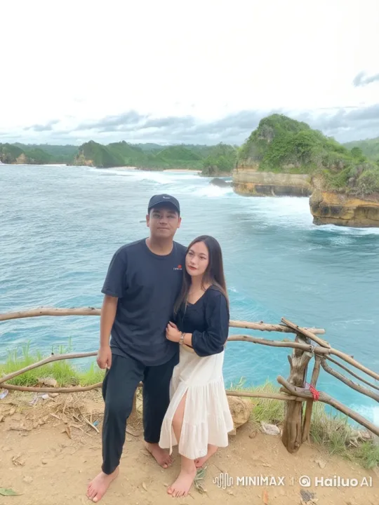 Couple Performs Energetic Kungfu on Cliffside in Live2D Animation – AI Generated Video | Hailuo AI