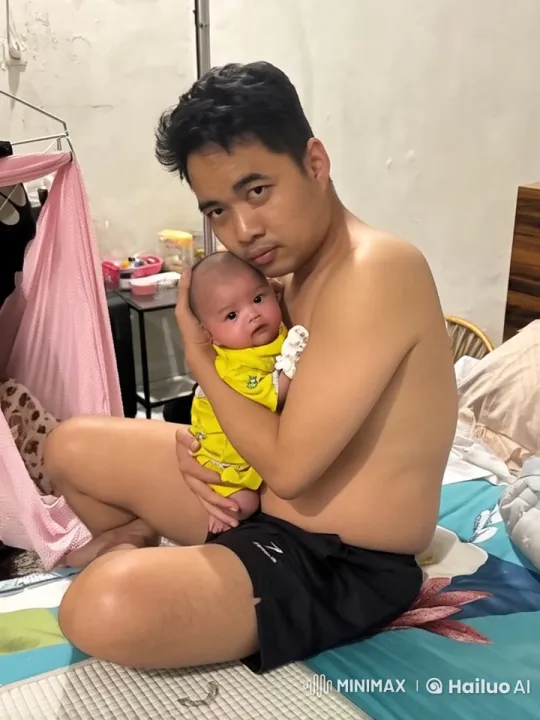 Live2D: Man and Baby Perform Kungfu in Animated Video – AI Generated Video | Hailuo AI