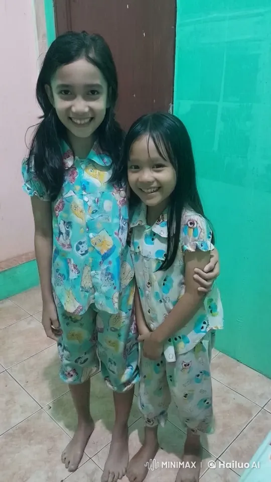 Two Girls in Pajamas Practicing Kung Fu – AI Generated Video | Hailuo AI