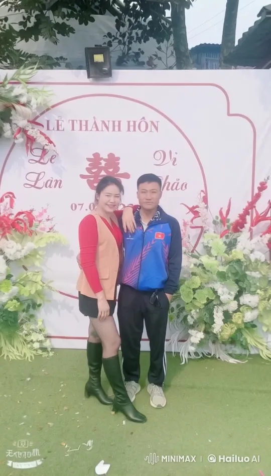 Vietnamese Couple's Live2D Kungfu Wedding Performance – AI Generated Video | Hailuo AI