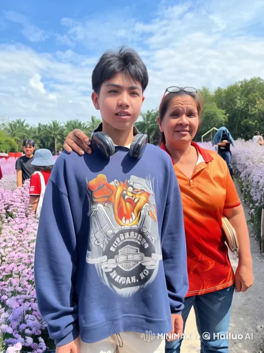 Teenage Boy Performs Martial Arts in Lavender Field – AI Generated Video | Hailuo AI
