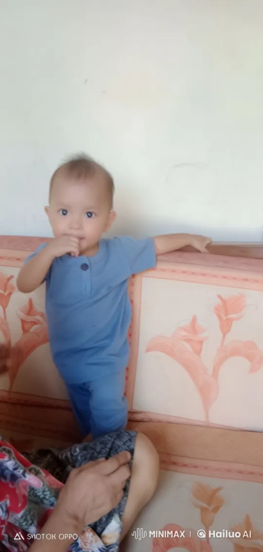 Toddler Practices Kungfu on Sofa in Live2D Animation – AI Generated Video | Hailuo AI
