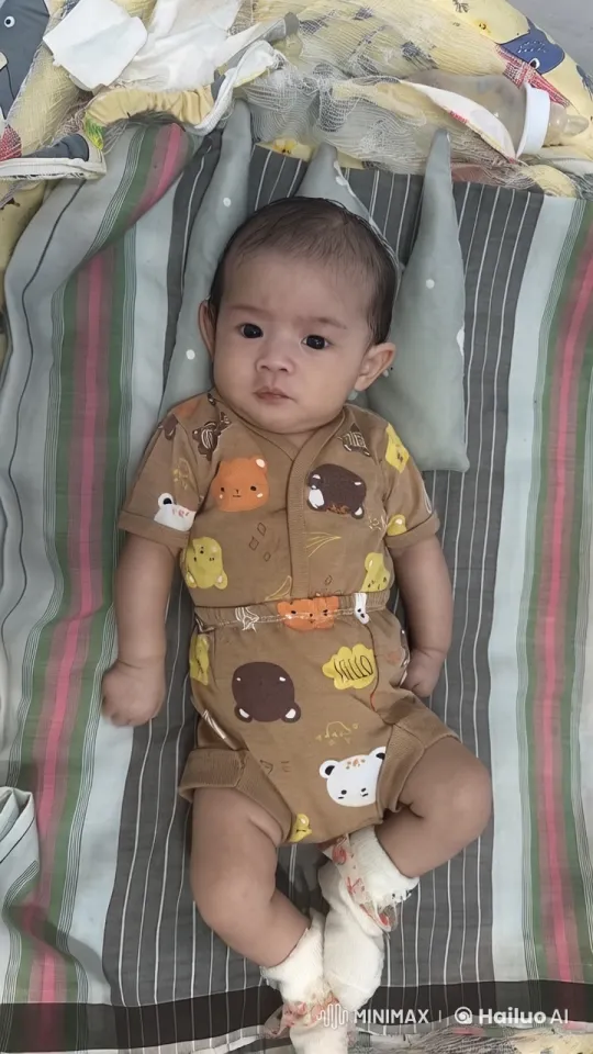 Baby's Adorable Kungfu Performance on Mattress – AI Generated Video | Hailuo AI