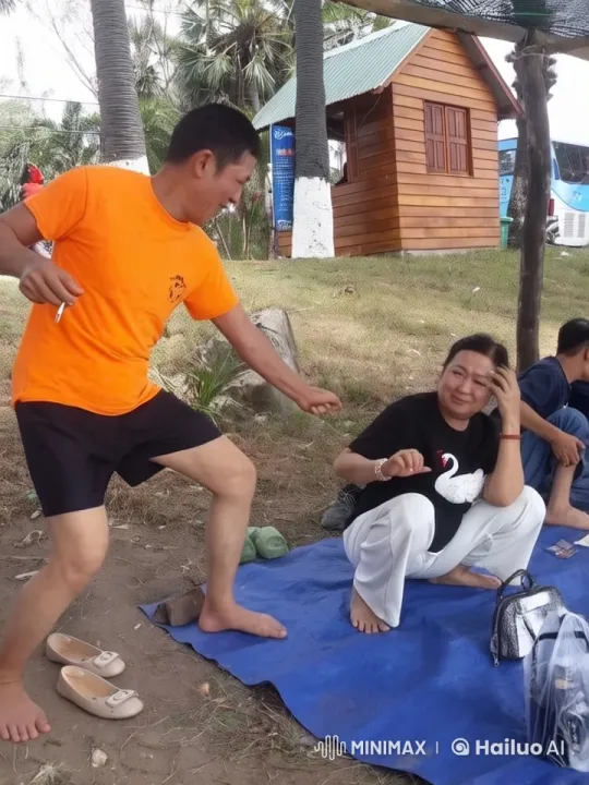 Kung Fu Practitioner Showcases Skills in Tranquil Outdoor Setting – AI Generated Video | Hailuo AI