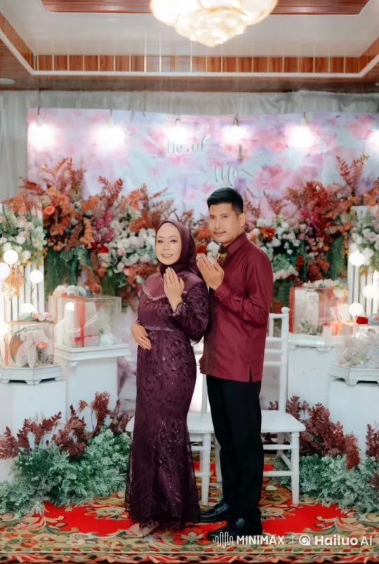 Couple Showcases Synchronized Kung Fu in Elegant Setting – AI Generated Video | Hailuo AI