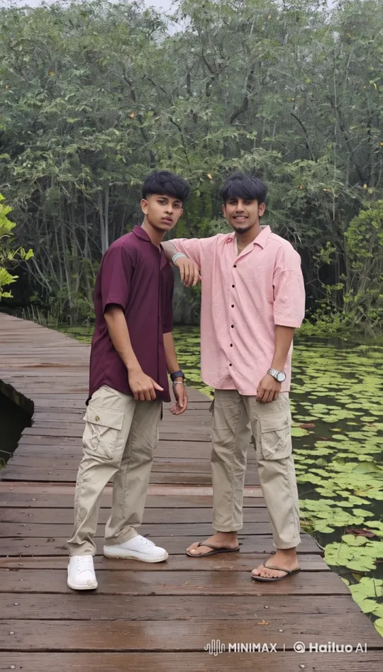 Live2D Animation: Kungfu Fight in Serene Surroundings – AI Generated Video | Hailuo AI