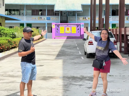 Live2D Animated Kungfu Battle on School Grounds – AI Generated Video | Hailuo AI