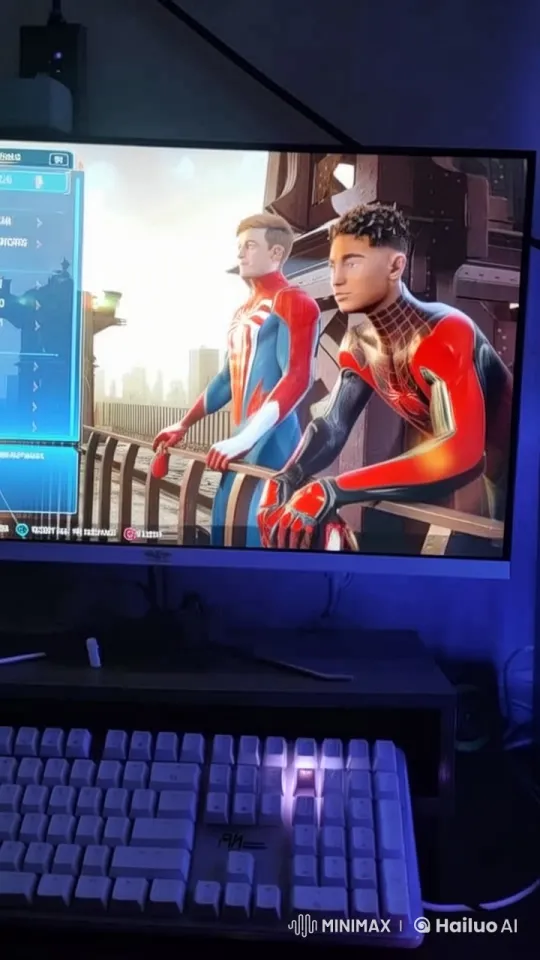Spider-Men Showcase Agility in Live2D Cityscape – AI Generated Video | Hailuo AI
