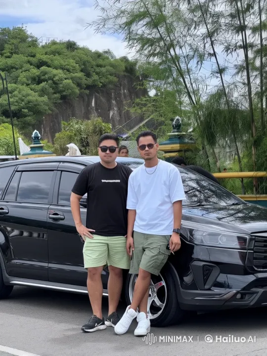 Friends Practicing Synchronized Kung Fu in Scenic Setting – AI Generated Video | Hailuo AI