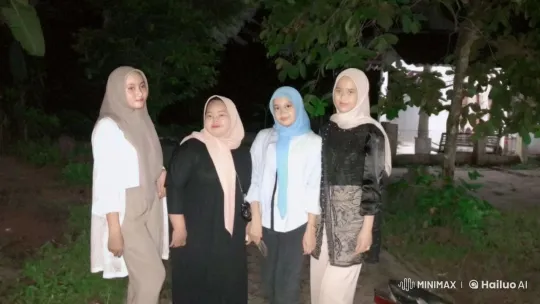 Girls' Friendship and Martial Arts Display – AI Generated Video | Hailuo AI