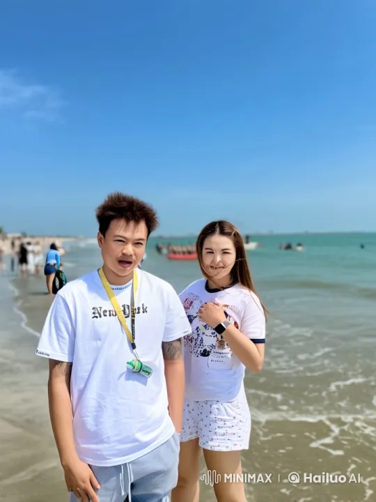 Beach Martial Arts Battle in Live2D Animation – AI Generated Video | Hailuo AI