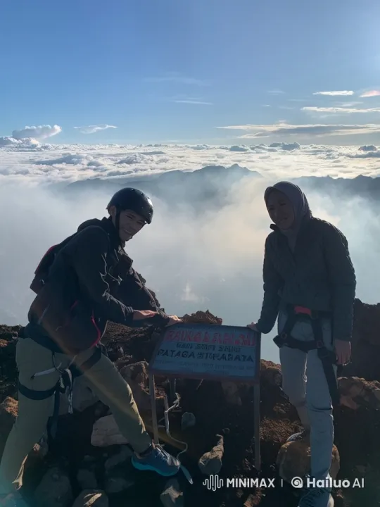 Chinese Martial Arts Display on Mountain Peak – AI Generated Video | Hailuo AI