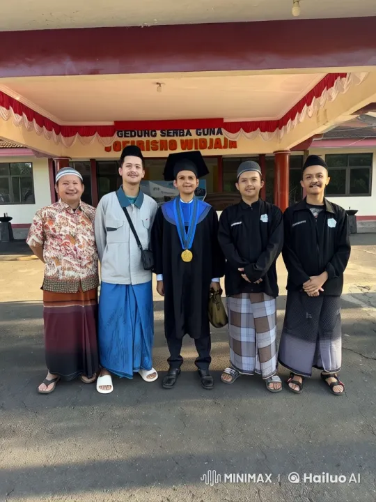 Live2D Video: Graduates Perform Kung Fu in Traditional Attire – AI Generated Video | Hailuo AI