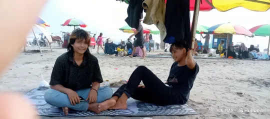 Beachside Kung Fu: Live2D Display of Chinese Martial Arts – AI Generated Video | Hailuo AI