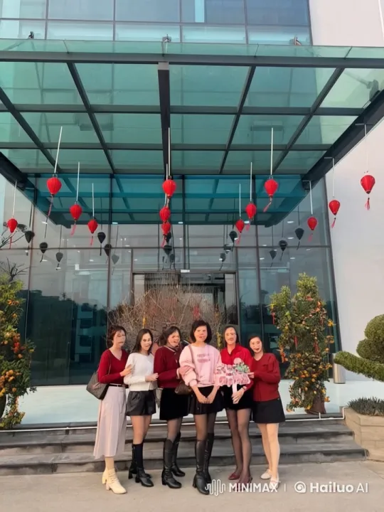 Women Showcase Martial Arts in Winter Outfits at Festive Event – AI Generated Video | Hailuo AI