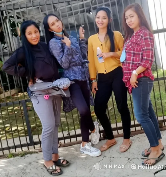 Live2D Animated Kungfu Battle of Four Young Women – AI Generated Video | Hailuo AI