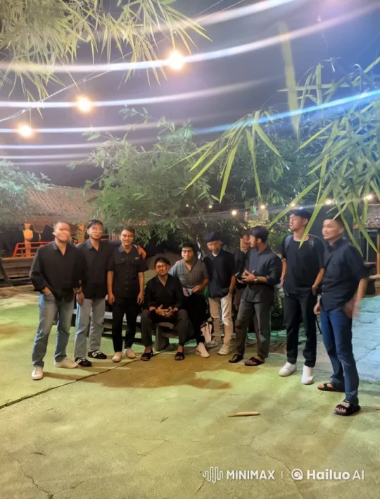 Nocturnal Bamboo Grove Kung Fu Battle – AI Generated Video | Hailuo AI