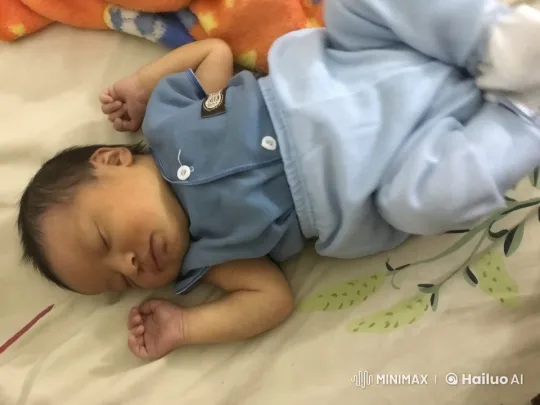 Baby in Light Blue Outfit Performs Kung Fu in Live2D – AI Generated Video | Hailuo AI