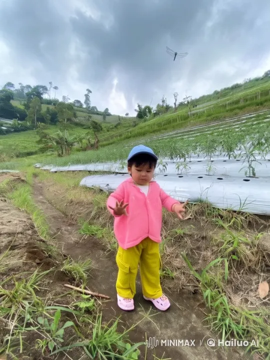 Child Practicing Kungfu in Scenic Countryside – AI Generated Video | Hailuo AI