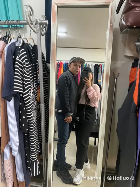 Live2D Animated Kung Fu Duo Spars in Colorful Clothing Store – AI Generated Video | Hailuo AI