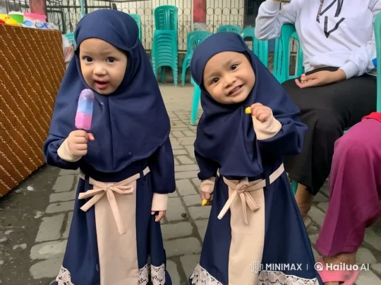 Live2D Animated Girls Perform Dynamic Kungfu in Matching Dresses – AI Generated Video | Hailuo AI