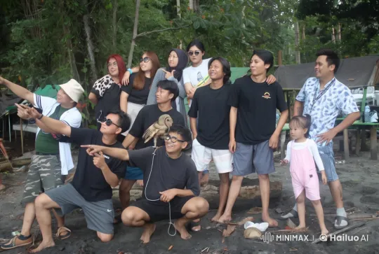 Live2D Forest Photo Session with Kung Fu Panda Surprise – AI Generated Video | Hailuo AI