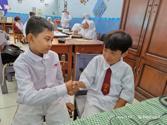 Live2D Animation: Classroom Kungfu Boys – AI Generated Video | Hailuo AI