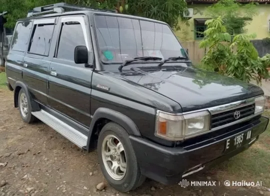 Classic Black Toyota Kijang Showcase – AI Generated Video | Hailuo AI