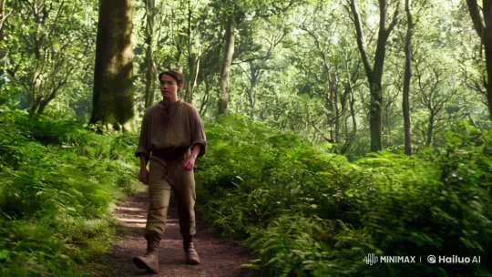 Tranquil Forest Walk Turns to Savage Lion Encounter – AI Generated Video | Hailuo AI