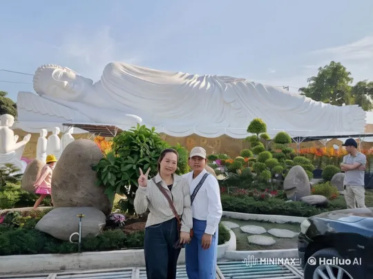 Peaceful Garden Kung Fu Display in Live2D Animation – AI Generated Video | Hailuo AI