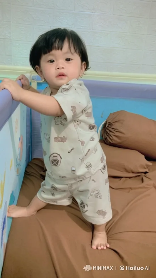 Child Performs Impressive Kungfu on Mattress – AI Generated Video | Hailuo AI