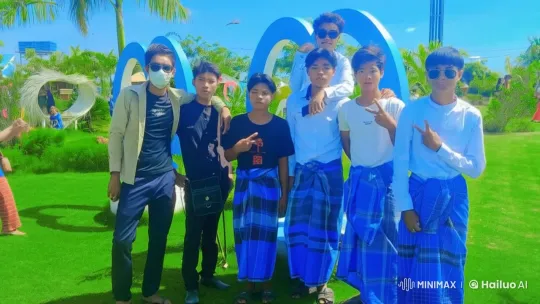 Traditional Kung Fu Display by Young Men in Live2D Animation – AI Generated Video | Hailuo AI