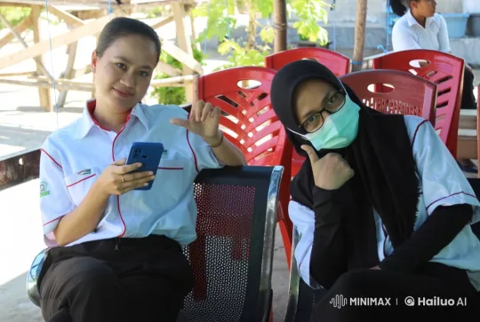 Two Individuals Discussing on Outdoor Chairs – AI Generated Video | Hailuo AI
