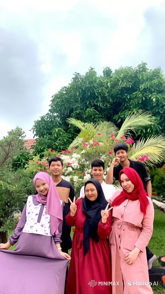 Garden Gathering: Friends Enjoying Animated Fun – AI Generated Video | Hailuo AI