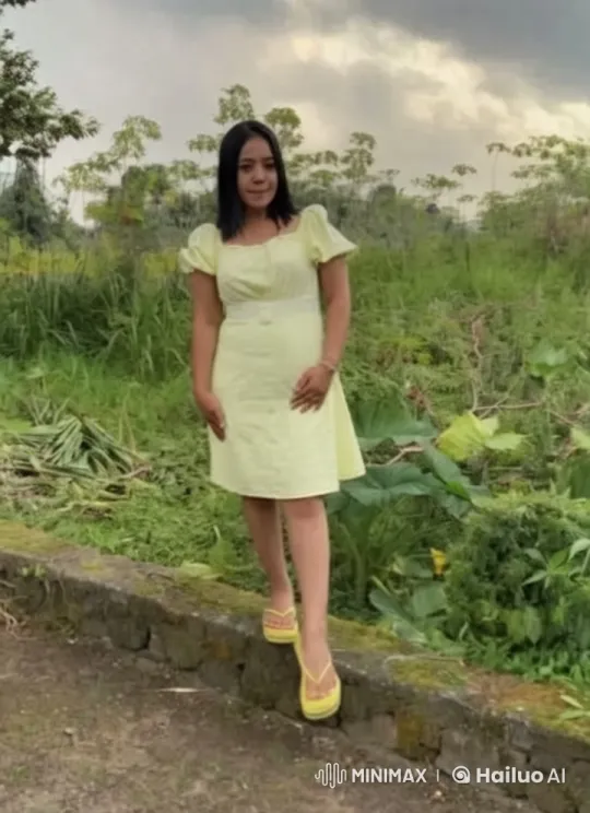 Woman Performs Graceful Kung Fu in Lush Garden – AI Generated Video | Hailuo AI