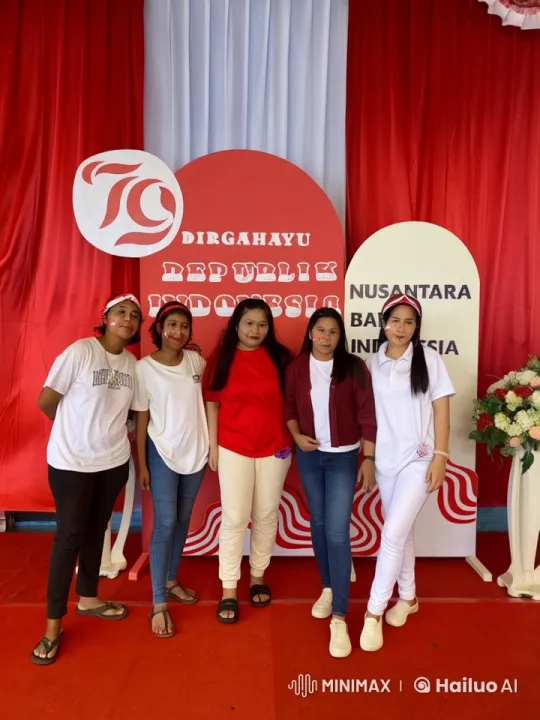 Indonesian Independence Day Celebration with Live2D Kungfu Performance – AI Generated Video | Hailuo AI