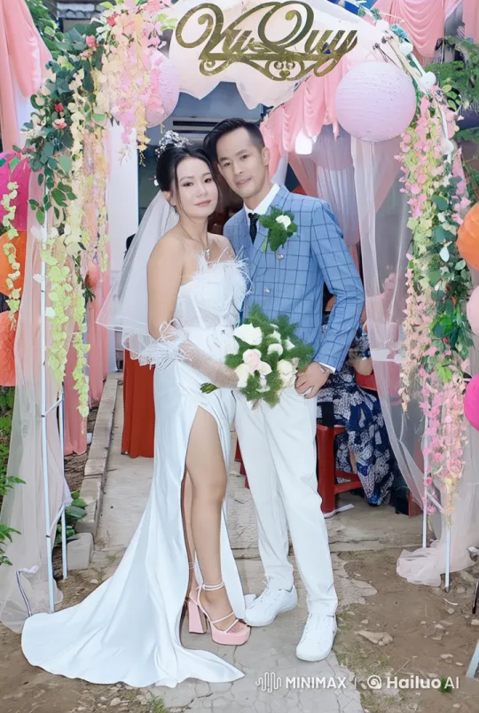 Wedding Kung Fu: Bride & Groom's Artful Fight Scene – AI Generated Video | Hailuo AI