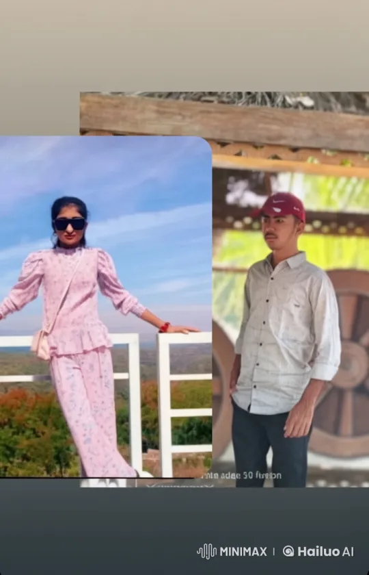 Romantic Embrace in Scenic Live2D Animation – AI Generated Video | Hailuo AI