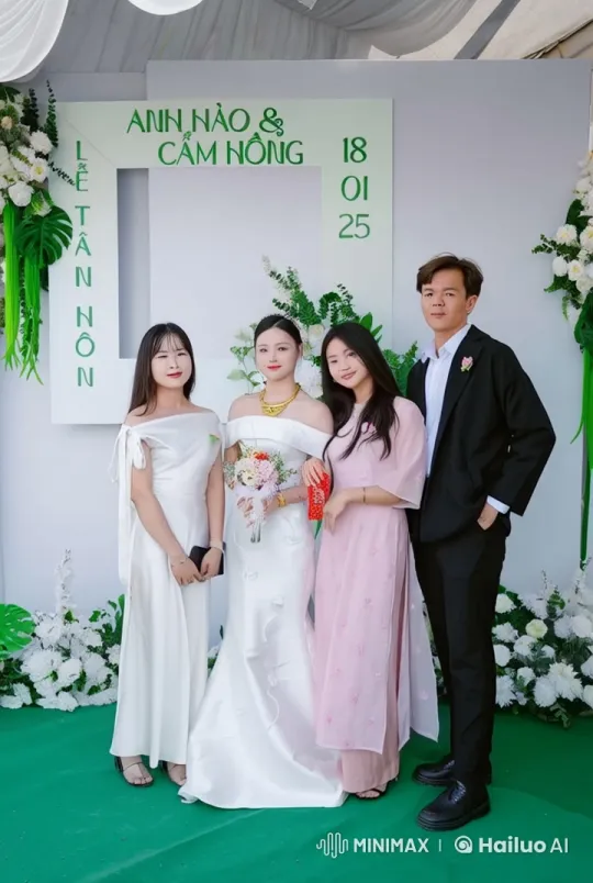 Elegant Wedding Transforms into Martial Arts Spectacle – AI Generated Video | Hailuo AI