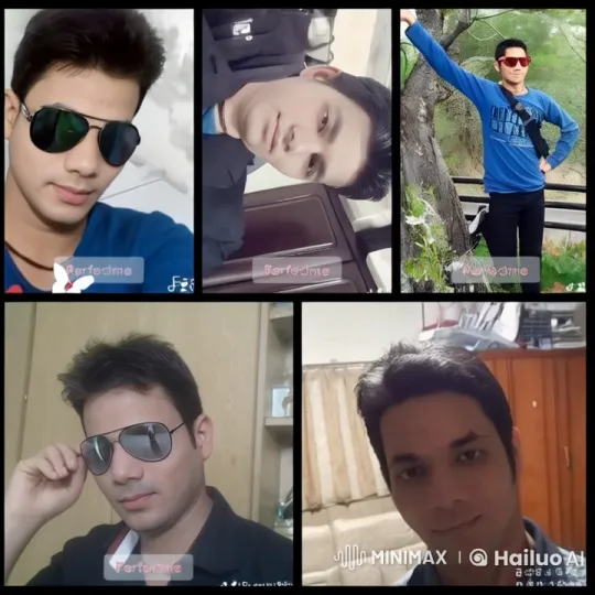 Live2D Animation: Five Scenes of a Male Subject in Various Poses – AI Generated Video | Hailuo AI