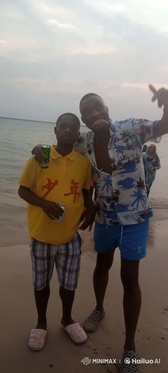 Friends Enjoying Sunset Beach Kungfu in Live2D Animation – AI Generated Video | Hailuo AI